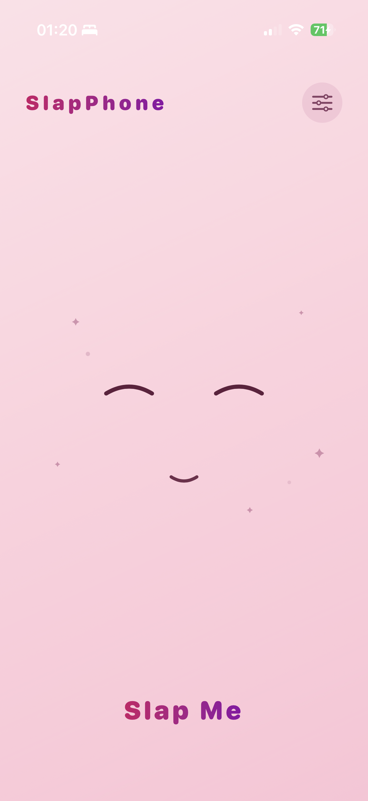 SlapPhone App Screenshot